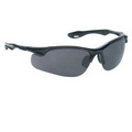 Fashion Style Wraparound Safety/Sun Glasses Gray Lens